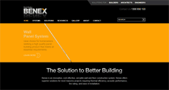Desktop Screenshot of benex.com.au